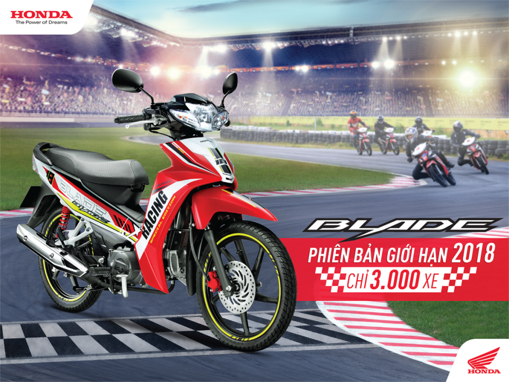 Honda Việt Nam chính thức giới thiệu Honda Blade 110 phiên bản giới hạn – Nâng tầm phong cách!
