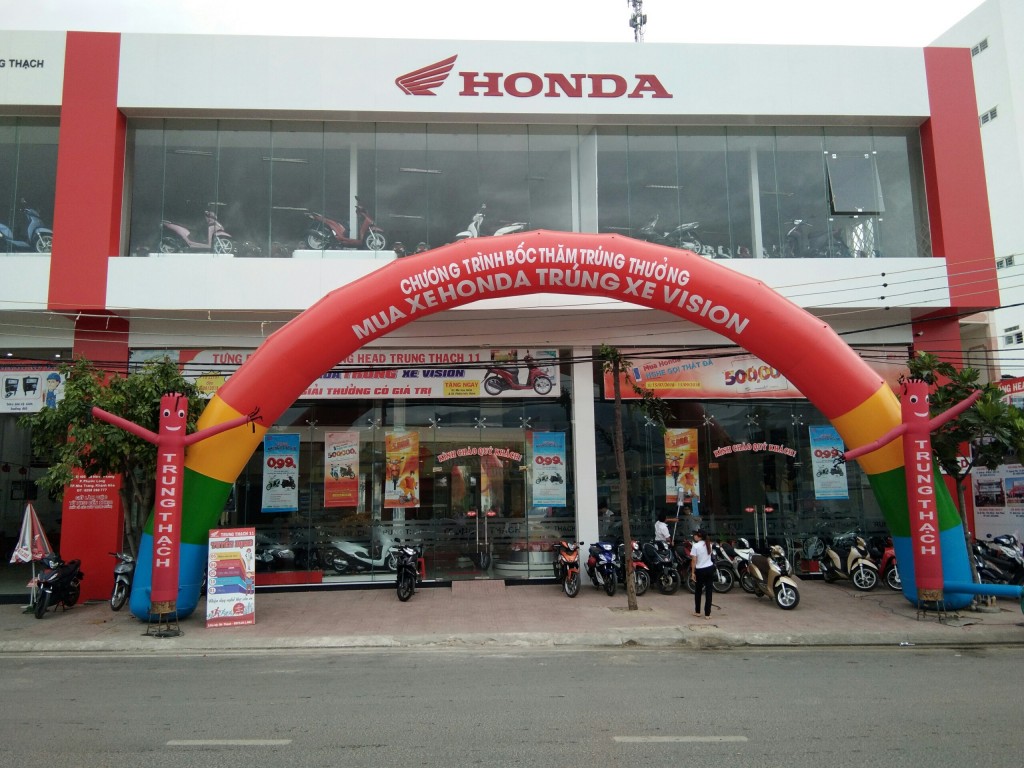 CHƯƠNG TRÌNH BỐC THĂM TRÚNG THƯỞNG “MUA XE HONDA – TRÚNG XE VISION”.