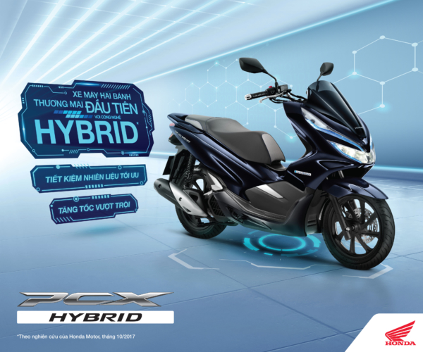 Honda Việt Nam giới thiệu mẫu xe PCX HYBRID hoàn toàn mới – Mẫu xe máy hai bánh thương mại đầu tiên với công nghệ HYBRID