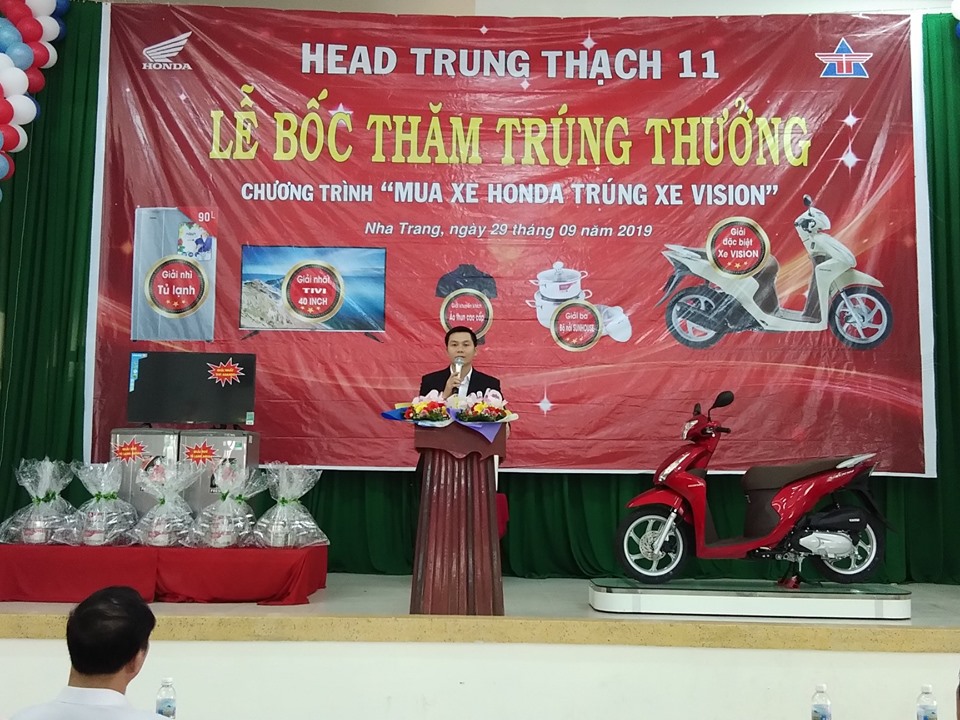 ? Lễ bốc thăm chương trình: “Mua xe Honda – Trúng xe Vision” ?