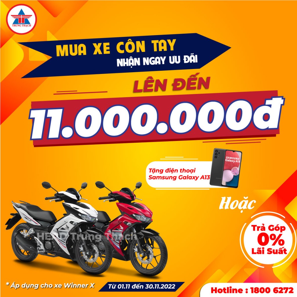 MUA XE CÔN TAY - NHẬN NGAY ƯU ĐÃI