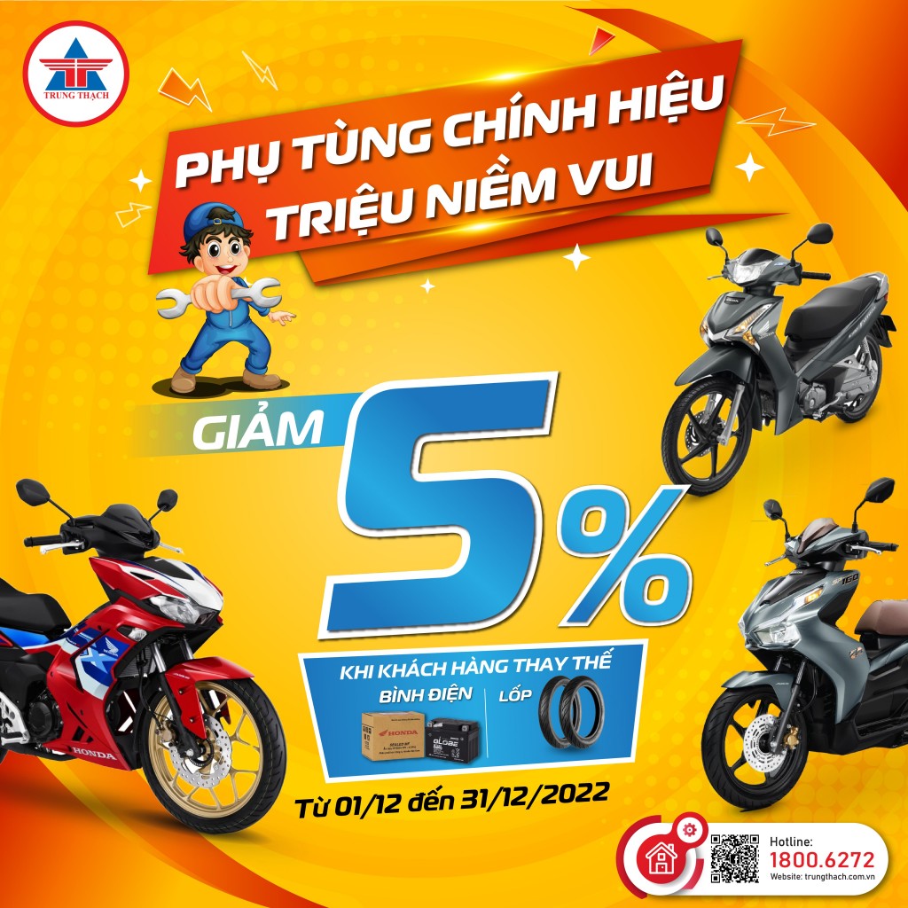 PHỤ TÙNG CHÍNH HIỆU - TRIỆU NIỀM VUI