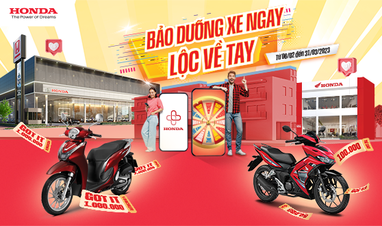BẢO DƯỠNG XE NGAY - LỘC VỀ TAY