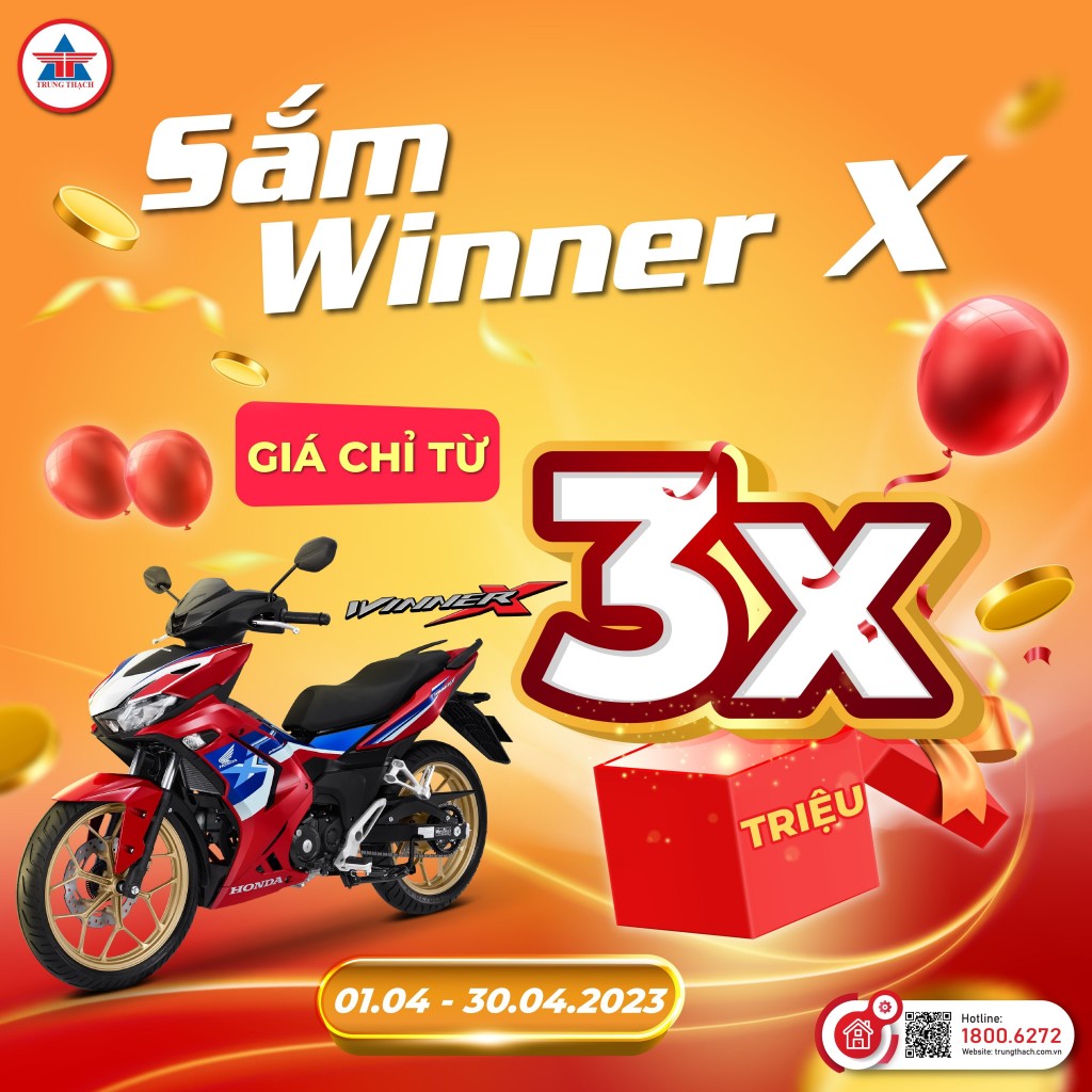 ƯU ĐÃI THÁNG 4 DÀNH CHO WINNER X