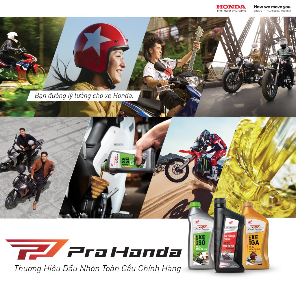 DẦU NHỜN Pro HONDA