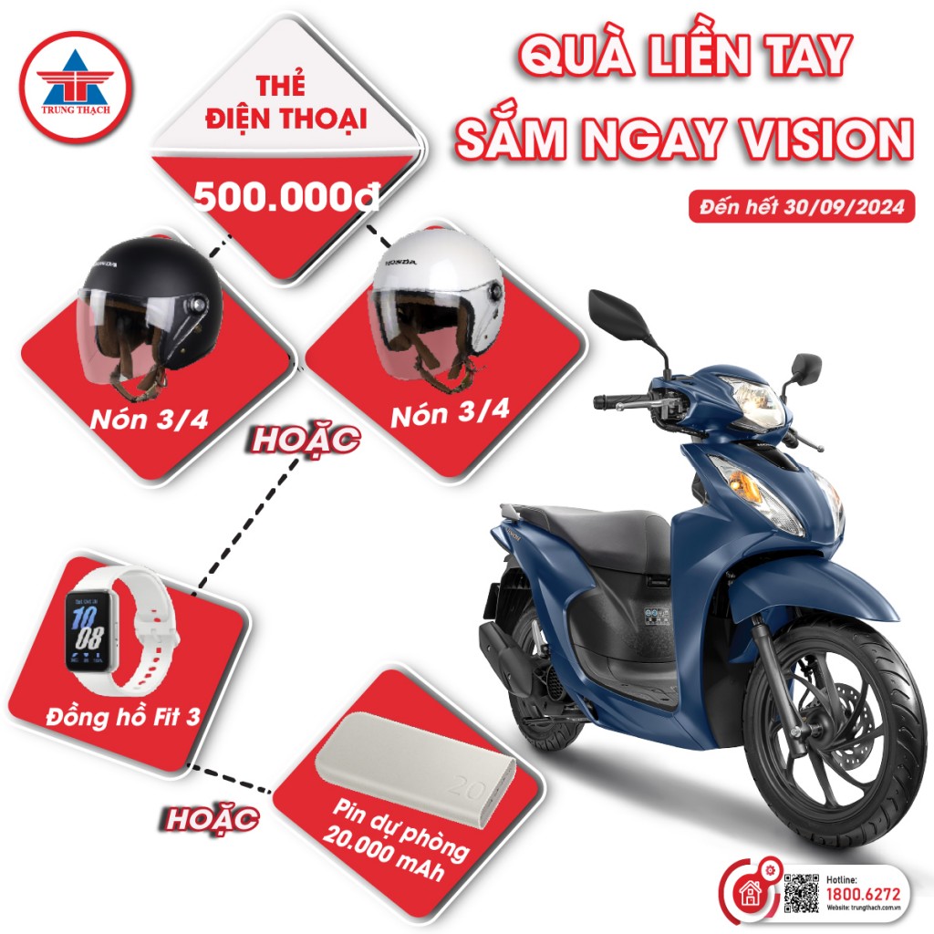 QUÀ LIỀN TAY - SẮM NGAY VISION