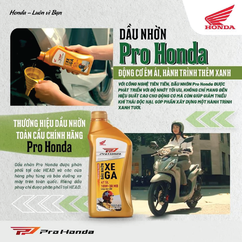 DẦU NHỜN Pro Honda