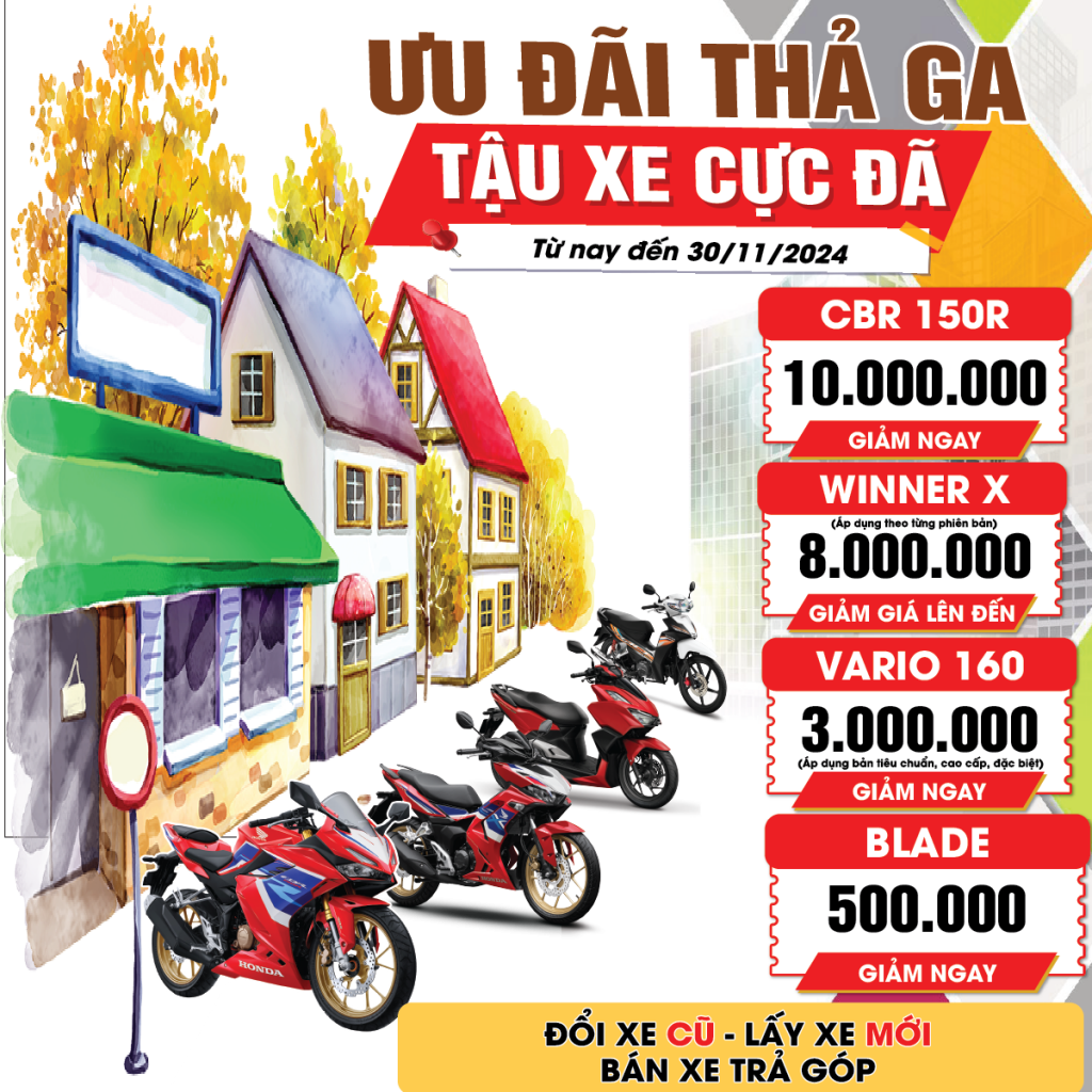 MUA XE MỚI ƯU ĐÃI LÊN ĐẾN 10 TRIỆU