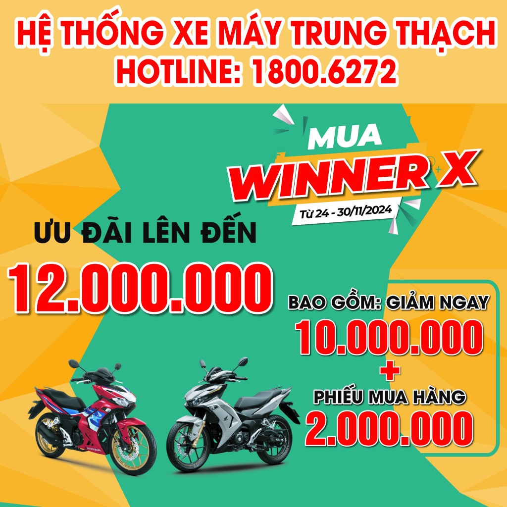 ƯU ĐÃI KHỦNG CUỐI THÁNG - SẮM WINNER X DỄ DÀNG