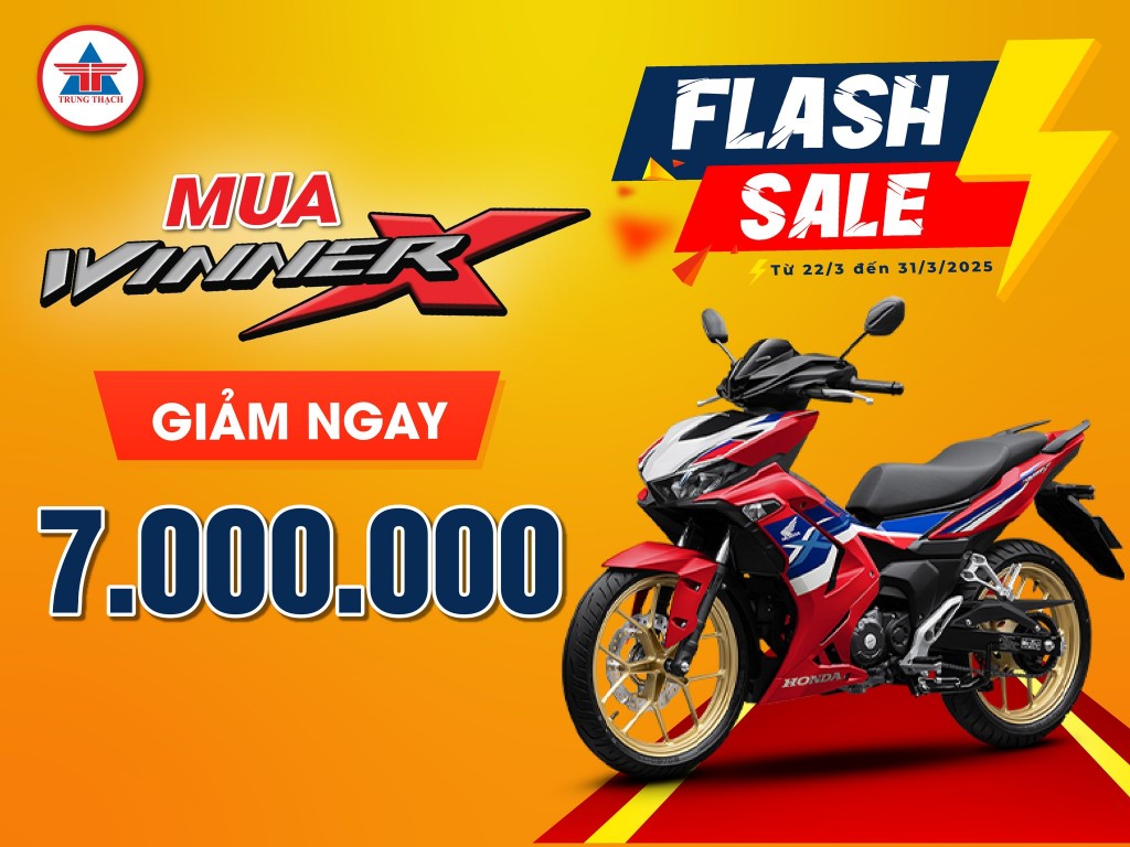 FLASH SALE WINNER X – GIÁ SỐC KHÓ TIN