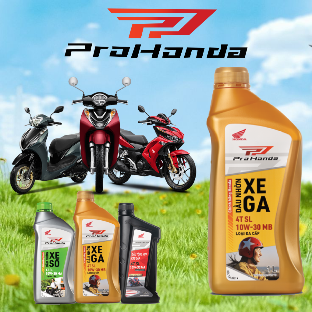 PRO HONDA – DẦU NHỚT CHÍNH HÃNG CHUẨN TOÀN CẦU