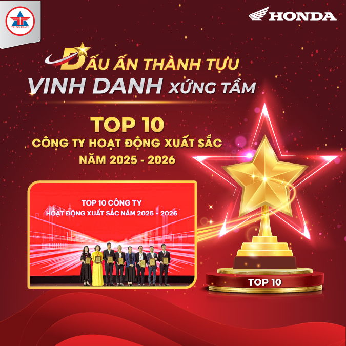 DẤU ẤN THÀNH TỰU VINH DANH XỨNG TẦM