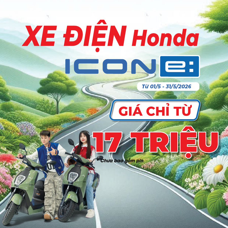Mua xe điện Honda – Nhận ưu đãi thả ga