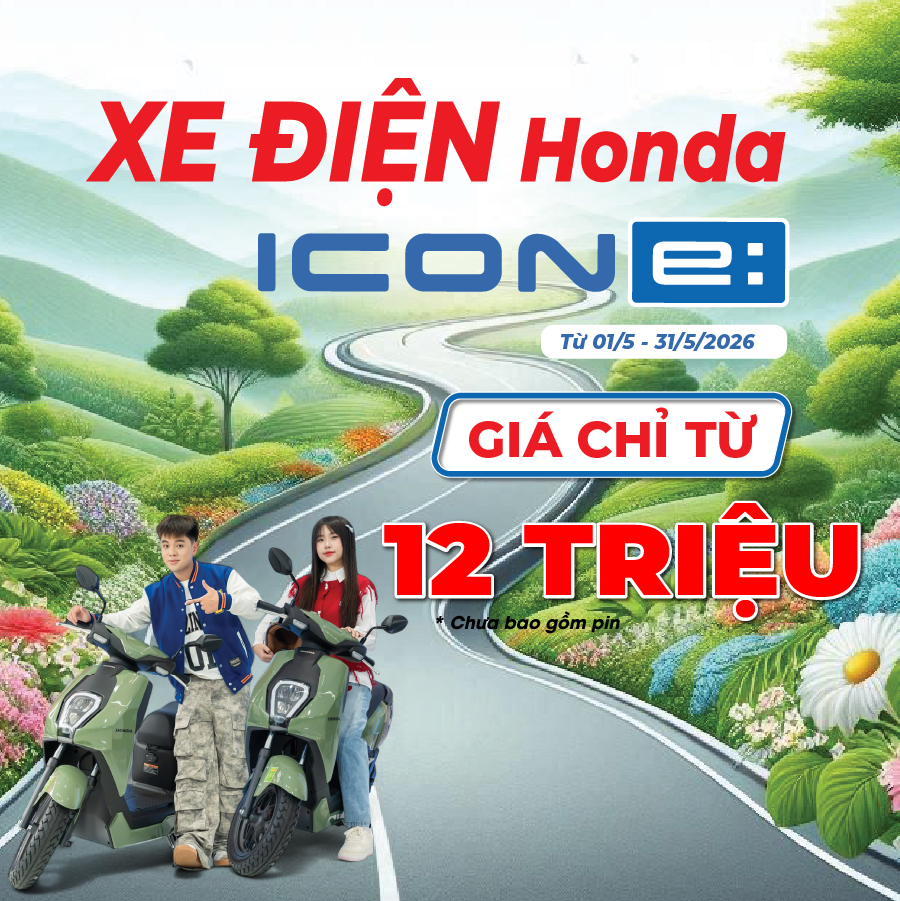 Mua xe điện Honda – Nhận ưu đãi thả ga