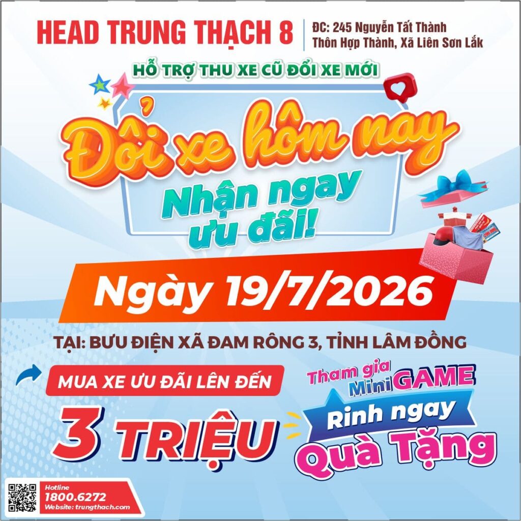🔥 SỰ KIỆN HỖ TRỢ THU CŨ – ĐỔI MỚI | ƯU ĐÃI LÊN ĐẾN 3 TRIỆU 🔥