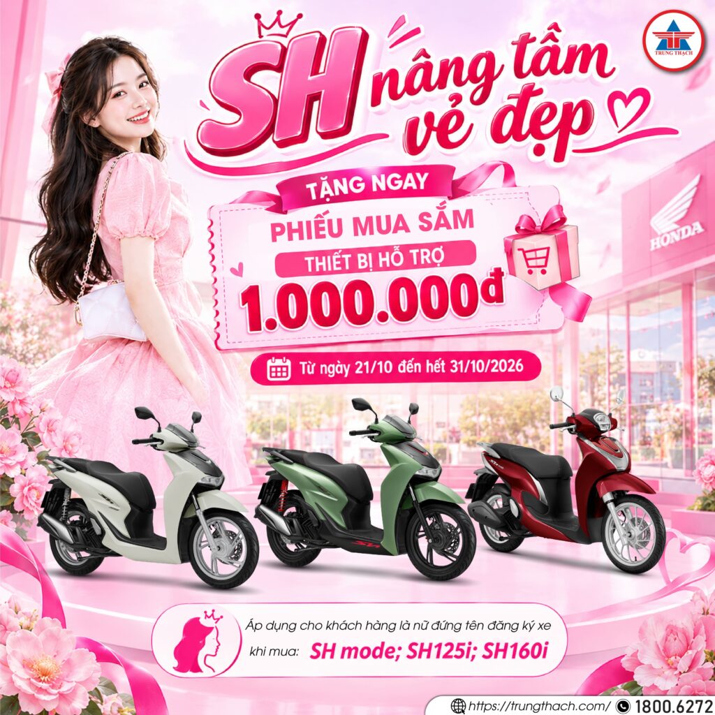 SH NÂNG TẦM VẺ ĐẸP – RẠNG RỠ CÙNG NÀNG